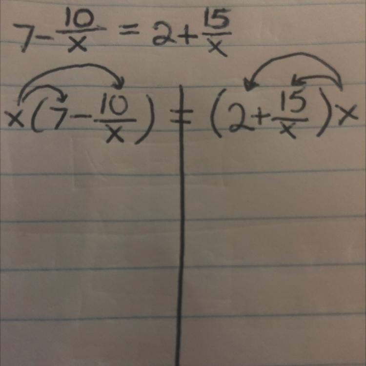 Please help Show work please Solve for x-example-1