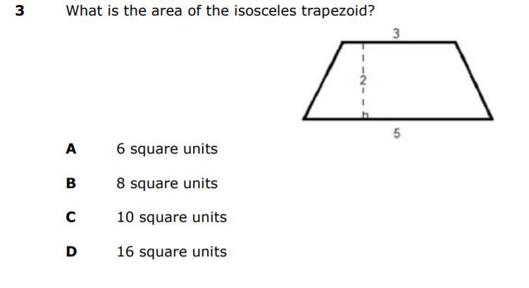 A 6 square units B 8 square units C 10 square units D 16 square units-example-1