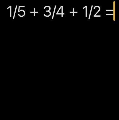 1/5 + 3/4 + 1/2 please helpppo asap-example-1