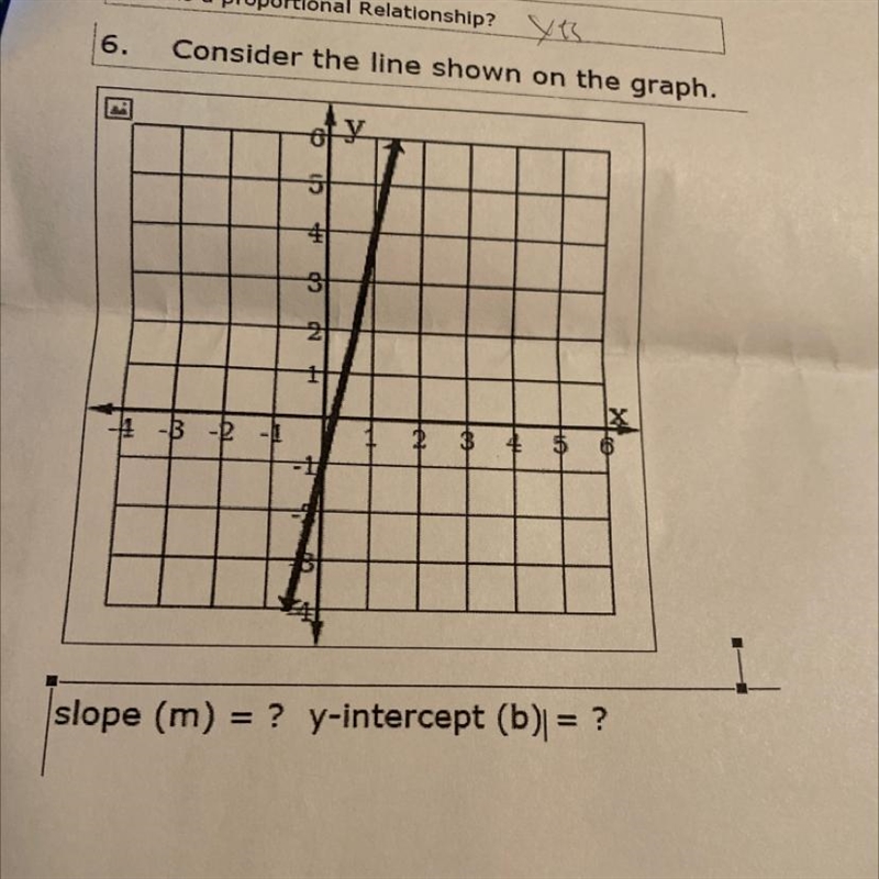 What is the slope and y intercept I’m really new to this and need help-example-1