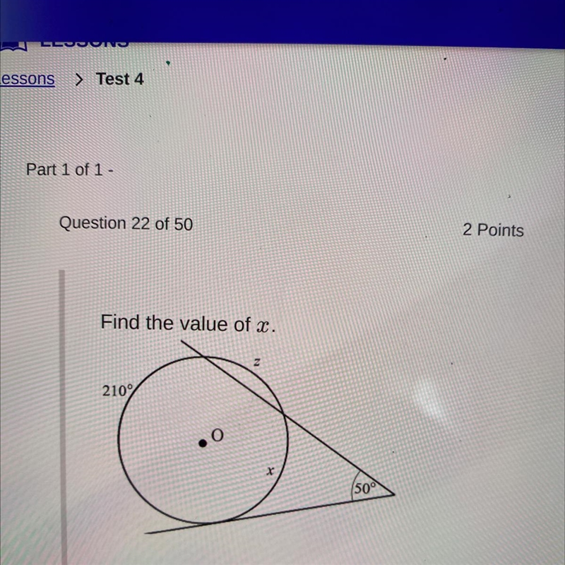 Find the value of x.-example-1