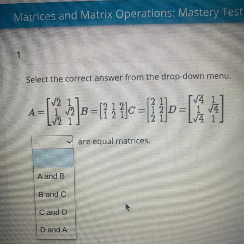 Select the correct answer from the drop down menu.-example-1