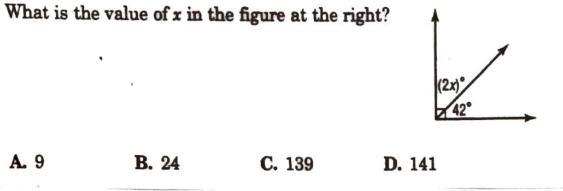 What is the value of x in the figure at the right?-example-1