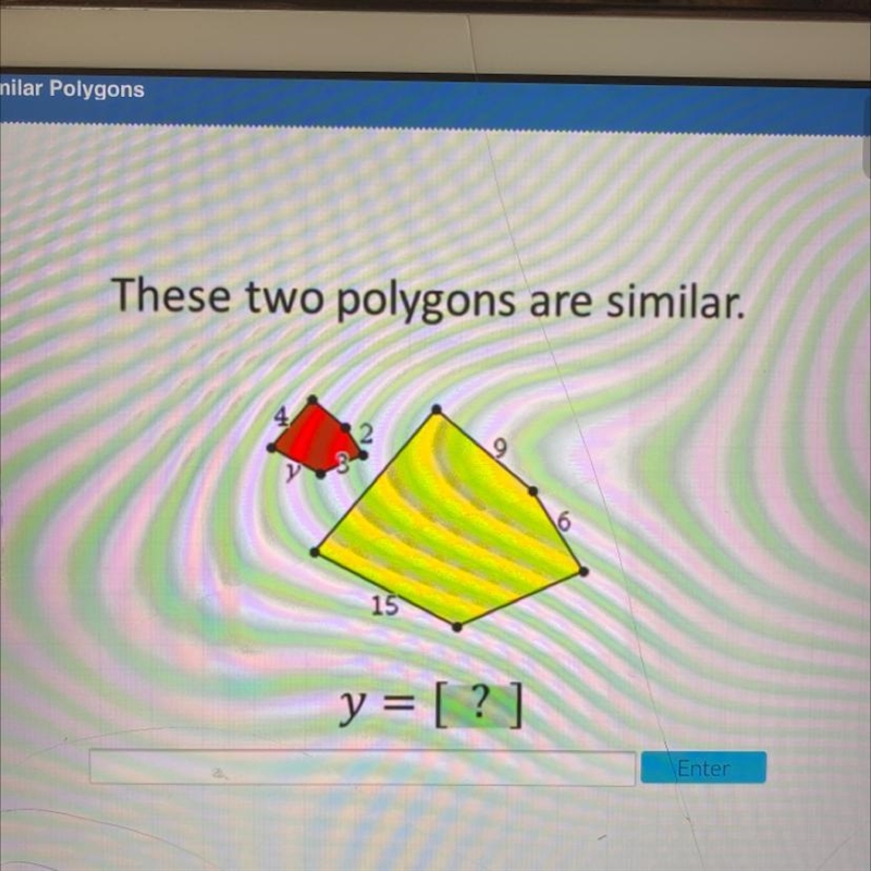 I need help to find y =-example-1