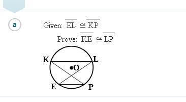 Given: EL≅KP Prove: KE≅LP-example-1