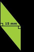 What is the area, in square millimeters, of the parallelogram below?-example-1