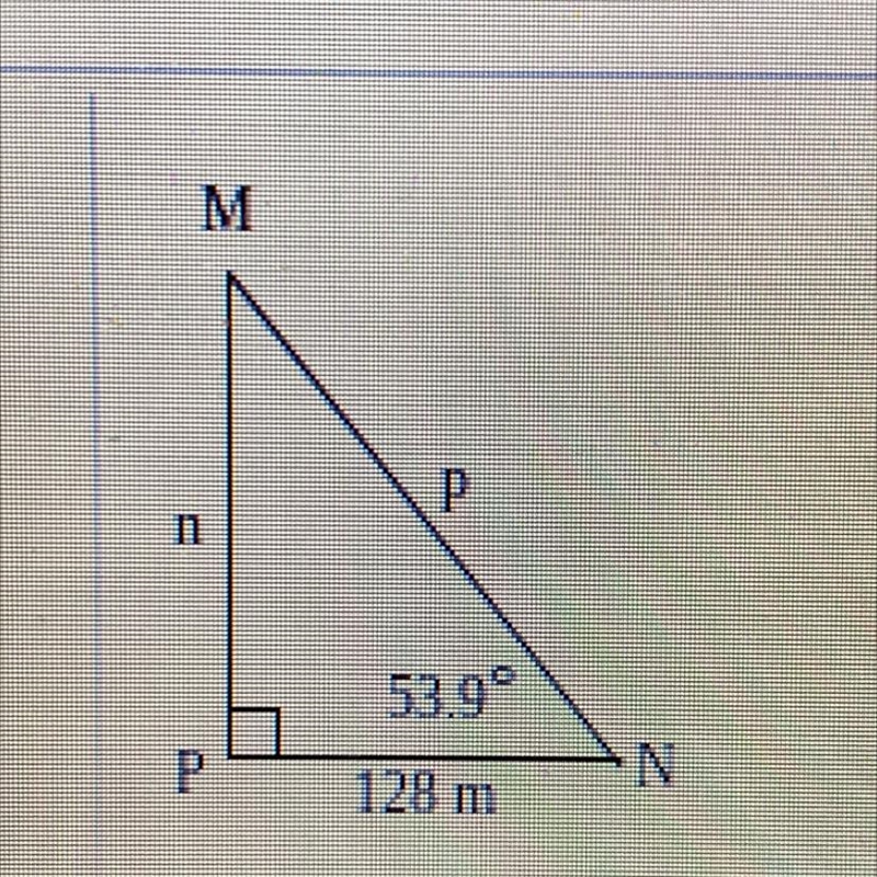 Solve the right triangle-example-1