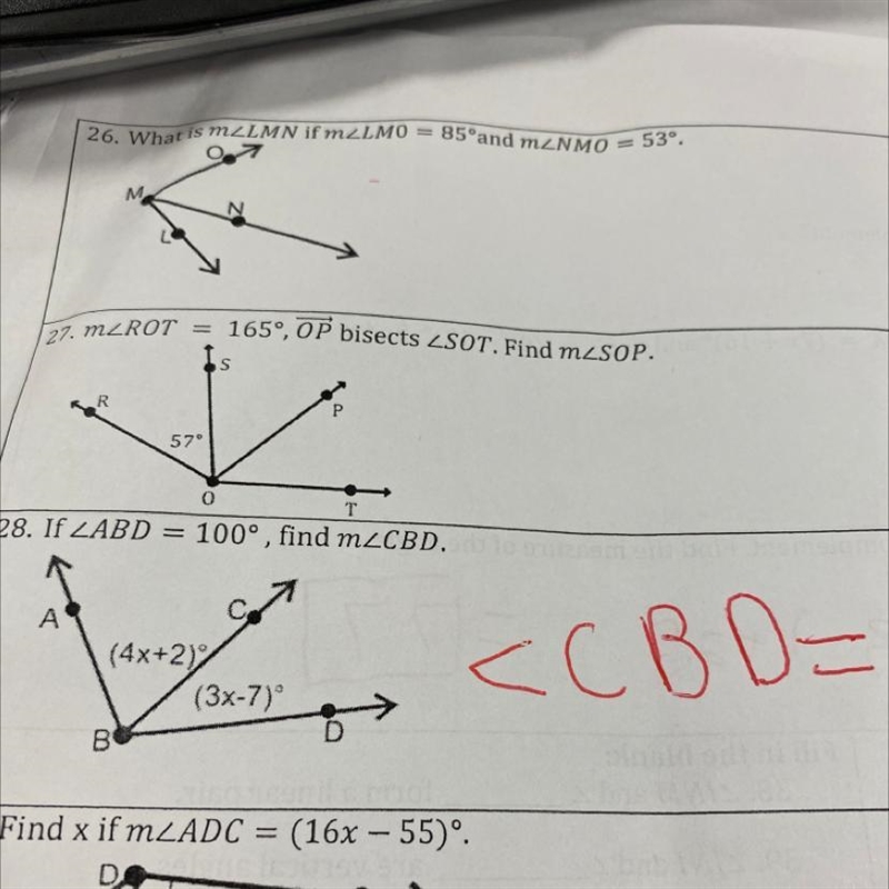 Please help me solve 26 and 27-example-1