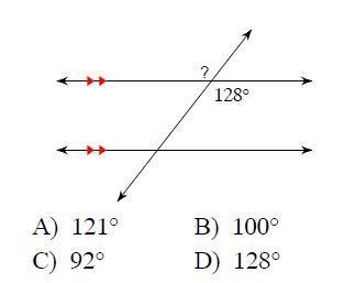 Find the measure of each angle indicated-example-1