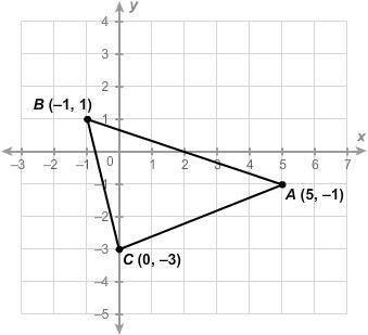 What is the perimeter of △ABC? Round each step to the nearest tenth.-example-1