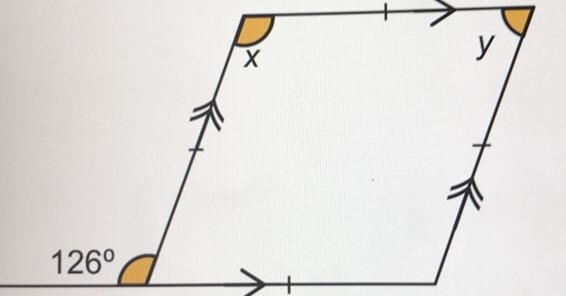 Find angle x and y please asap-example-1