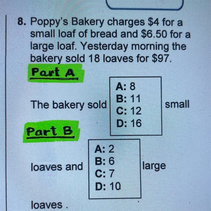 Please help me with number 8. part A and B. it’s a test-example-1