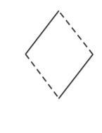 Are the dotted lines in the shape parallel, perpendicular or intersecting?-example-1