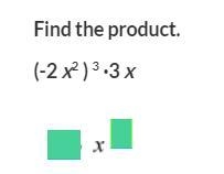 Find the product. (-2 x2 ) 3 ·3 x-example-1