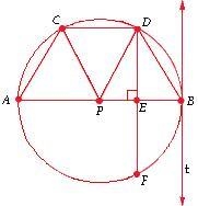 Given: t is tangent at B is diameter If m = 110°, then m = 70 80 110-example-1