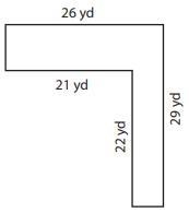 What is the area of the composite shape?-example-1