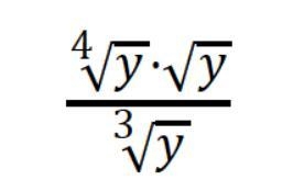 If the expression below is equal to yᵃ for all positive values of y, what is the value-example-1