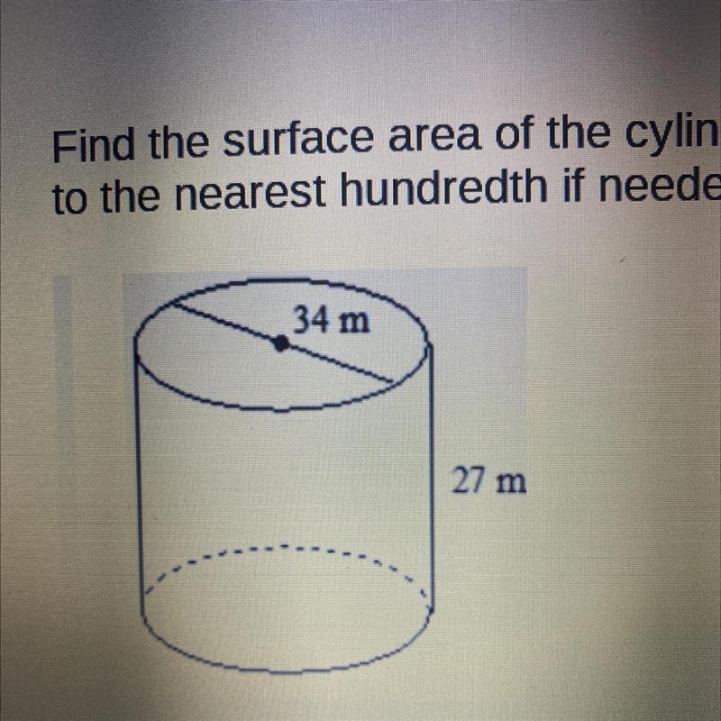 Find the Surface Area of this shape-example-1