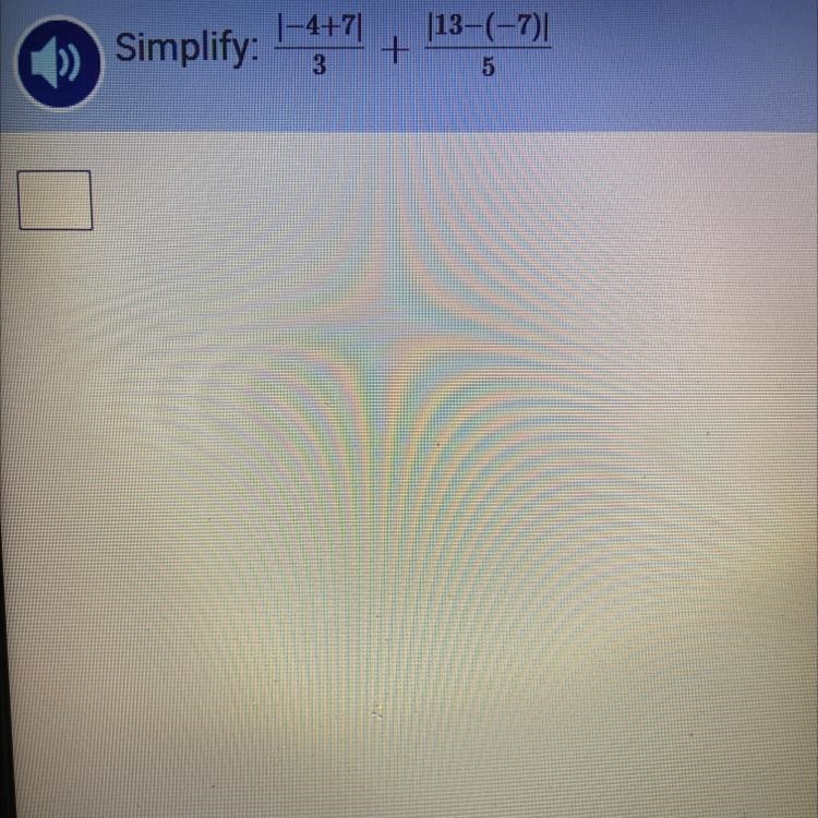 Simplify: 1417 1 113-(-7) 5-example-1