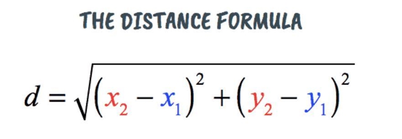 Find the distance between the points(2, 4) and (5, 8) using distance formula &amp-example-1