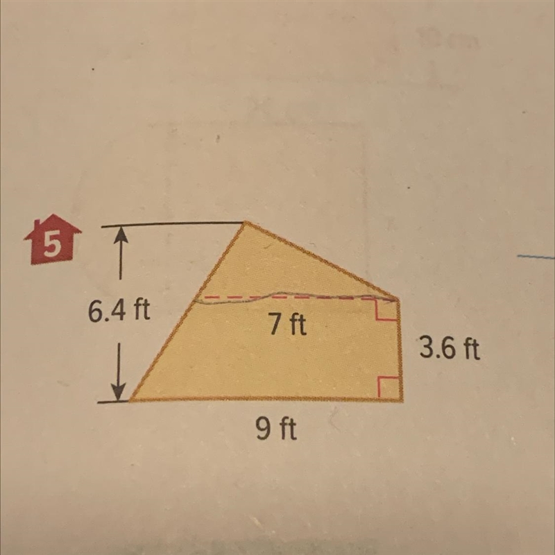 Find the area and round to the nearest tenth. Giving brainlessly-example-1