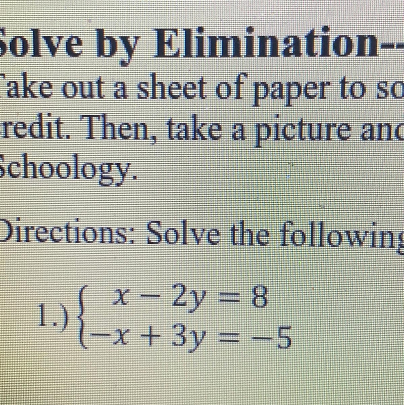 I need help with this elimination problem-example-1