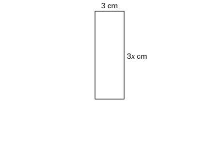 2. The perimeter of the rectangle is 24 cm. Find the value of x. A. 3 B. 12 C. (8)/(3) D-example-1