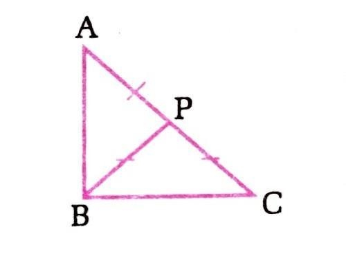 \underline{ \underline{ \text{question}}} : In the given figure , AP = BP = PC. Prove-example-1