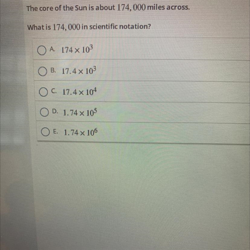 What is 174,000 in science notation-example-1