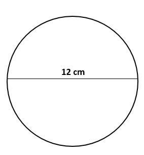 What is the area of the circle shown? Use 3.14 for pi-example-1