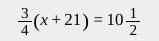 Please help me with this equation, you are supposed to find x-example-1