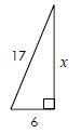 Solve for X, round to the nearest tenth.-example-1