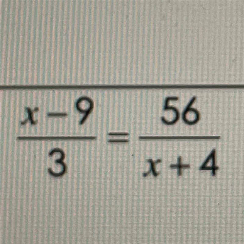 Solve the proportion to find the value of x-example-1