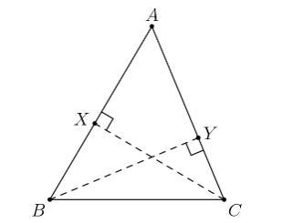 In the figure below, $AB=75,$ $AC=70,$ and $BY=60$. Compute $CX$.-example-1