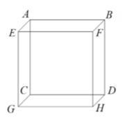 1. How many planes are shown in this figure? 2. How many planes contain point A?-example-1