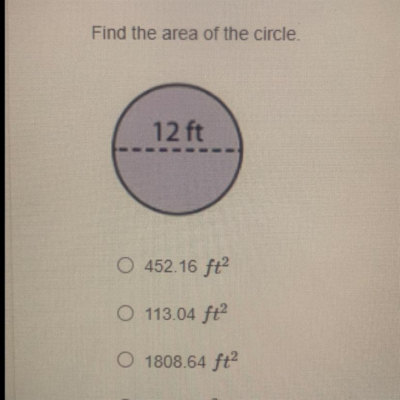 What is the answer to 12 radius circle-example-1