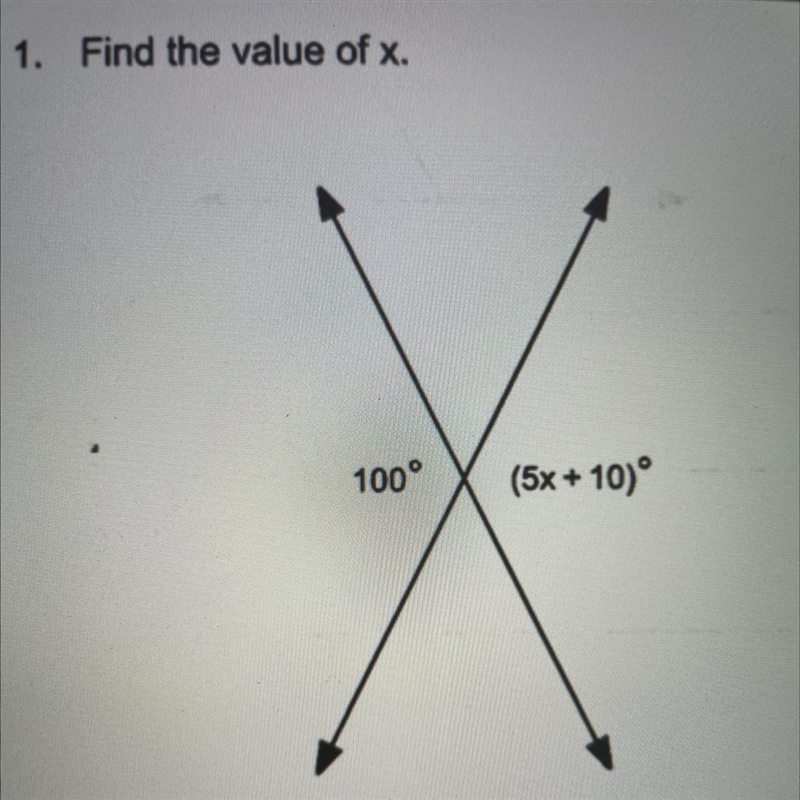 Find it the value of x.-example-1