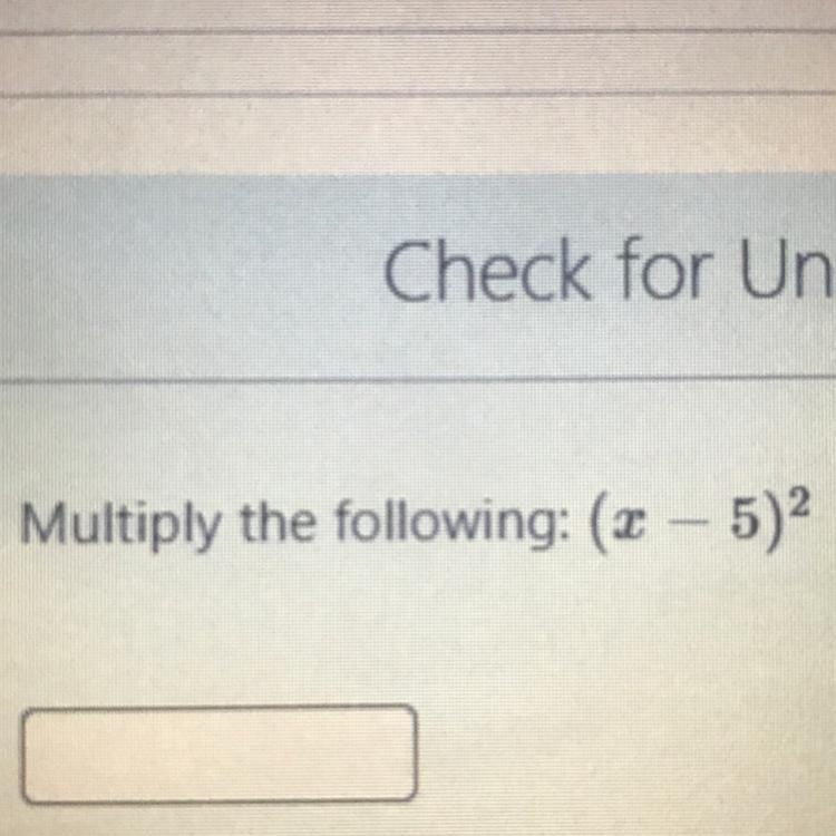 Multiply two binomials It would help a lot if you could show steps but if you don-example-1