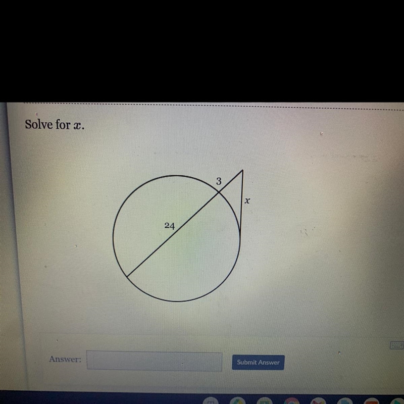 Solve for x. Help me out because I haven’t been paying attention all year pt.2-example-1