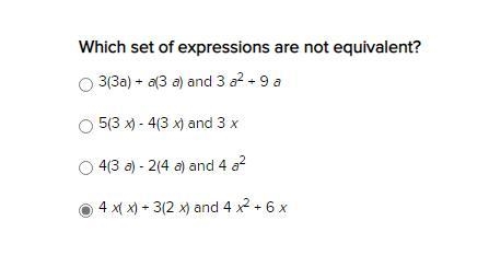 Which of these ARE NOT equivalent? I NEED HELPPP-example-1