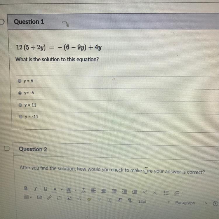 After you find the solution, how would you check to make sure your answer is correct-example-1