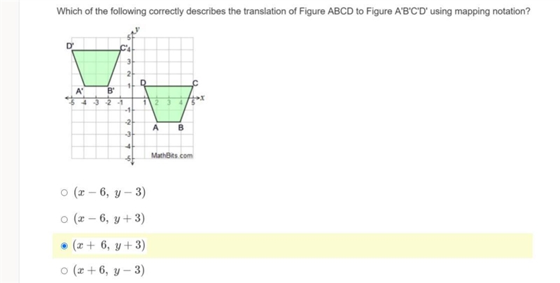 Which of the following correctly describes the translation of figure ABCD to figure-example-1