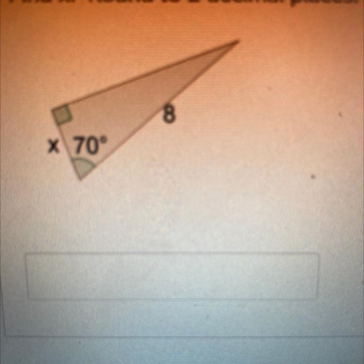 Find X: round to 2 decimal places.-example-1