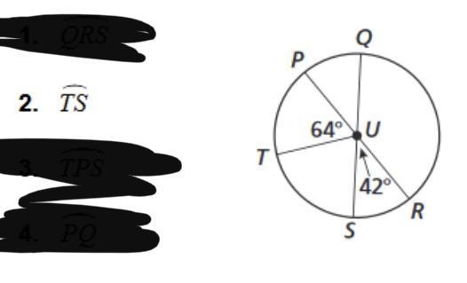 What’s the answer for TS? (Arc measure) NO LINKS!-example-1