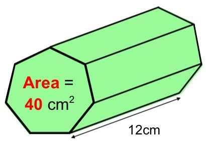 Work out the volume of this prism.-example-1