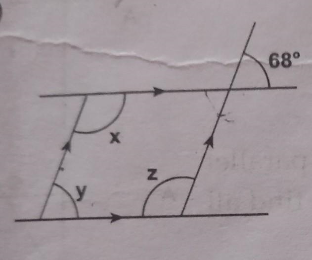 Find the measure of unknown angle​-example-1