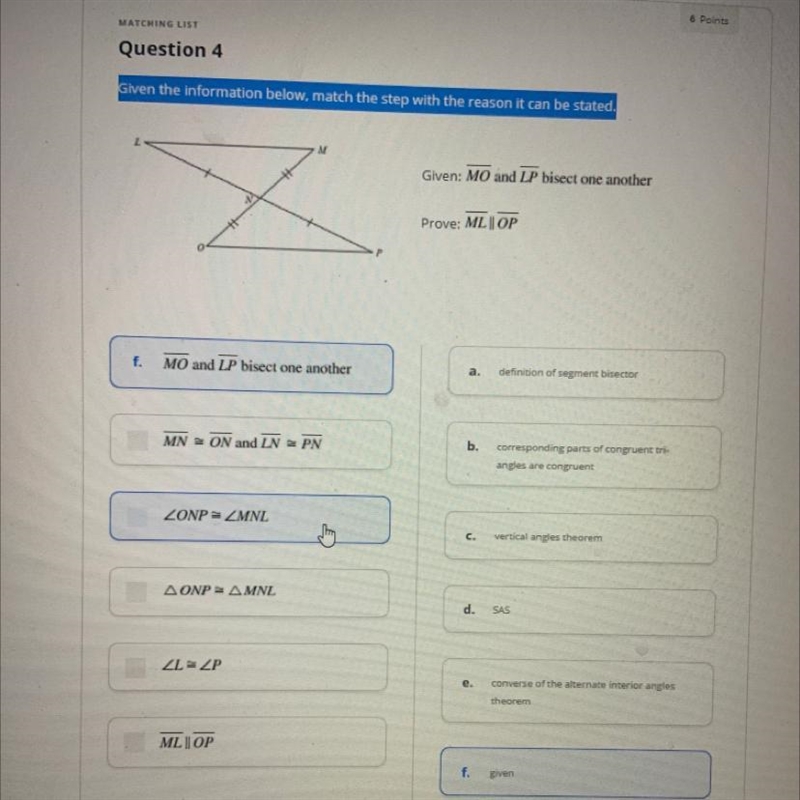 (Multiple choice geometry proof) 15 points-example-1