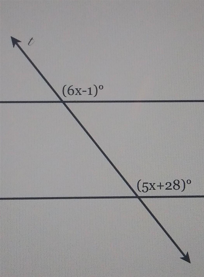 Given m||n, find the value of x.-example-1