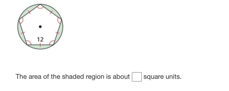 Find the area of the shaded region. Round your answer to the nearest hundredth.-example-1