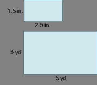 Consider the scale drawing and actual drawing of an office. A smaller rectangle has-example-1